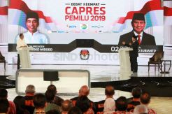 Debat Jokowi-Prabowo Berlangsung Seru