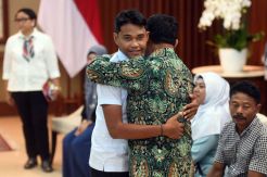 Kemenlu Serahkan Heri Ardiansyah Kepada Keluarga