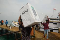 Distribusi Logistik Pemilu di Pulau Karimunjawa Lebih Awal