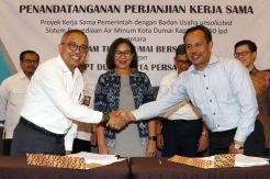 Dumai Tirta Persada Jalin Kerja Sama dengan Adaro Tirta Mandiri