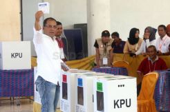 Sebelum Nyoblos, Wali Kota Makassar Sarapan Bersama Warga