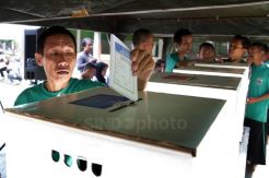 492 ODGJ Nyoblos di TPS 223 Panti Sosial Bina Laras Harapan Sentosa 1