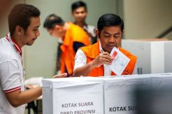 Tahanan KPK Gunakan Hak Pilih di TPS 012