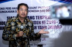 Hasil Exit Poll LSI, Pasangan Jokowi-Maruf Amin Peroleh 55,44 Persen