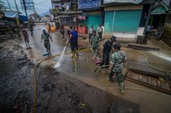 Banjir Telah Surut, Warga Baleendah Mulai Beraktivitas