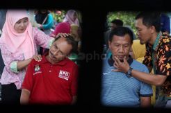 Mahasiswa UM Surabaya Berikan Layanan Kesehatan Kepada Petugas KPPS