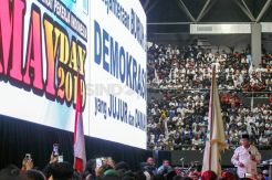 Prabowo Subianto Hadiri Peringatan Hari Buruh 2019
