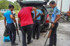Pasca Kerusuhan, Puluhan Senjata Milik Rutan Siak Dipindahkan