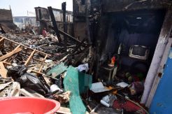 Kebakaran Hanguskan Ratusan Rumah di Kampung Bandan