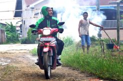 Pengemudi Ojol Erwin Siahaan Lolos Jadi Anggota DPRD Medan