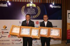 Bank DKI Raih Penghargaan Digital Brand Award
