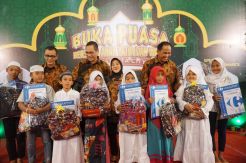 Penghuni Apartemen Kalibata City Santuni Anak Yatim
