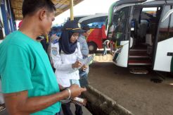 Arus Mudik di Terminal Jatijajar Depok Meningkat