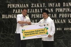 Bank DKI Serahkan ZIS ke Baznas DKI Jakarta