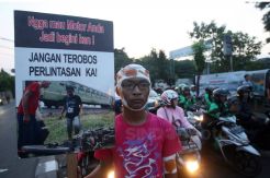 Sosialisasi Keselamatan di Perlintasan Sebidang