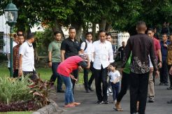 Presiden Jokowi Liburan di Yogyakarta