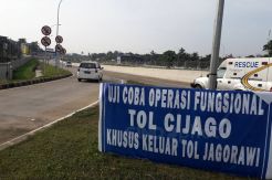 Diuji Coba Fungsional, Tol Cijago Seksi II Masih Sepi