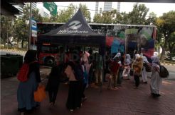 Habiskan Masa Liburan, Pengunjung Jajal Bus Wisata Keliling Jakarta