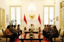 Presiden Jokowi Bertemu Pansel Capim KPK