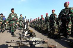 KSAL Pimpin Apel Gelar Pasukan Manlap Armada Jaya XXXVII 2019