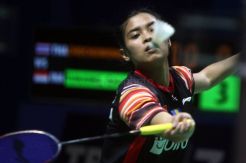 Gregoria Mariska Tundukkan Tunggal Putri Thailand Pornpawee