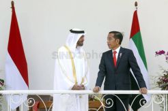 Presiden Jokowi Terima Kunjungan Putra Mahkota Abu Dhabi
