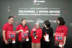 Peluncuran Program Kolaborasi Telkomsel dan Mitra Divice