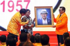 Wapres JK Hadiri Muspimnas ke-5 Kosgoro 1957