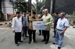MNC Peduli Serahkan Hewan Kurban ke PBNU