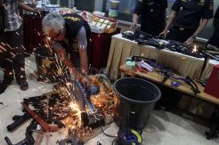 7.972 Barang Sitaan Milik Negara Dimusnahkan