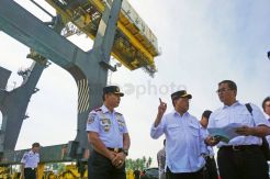 Menhub Kunjungi Pelabuhan Pantoloan