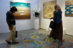 Pameran Lukisan Anak Disabilitas dan Penderita Kanker