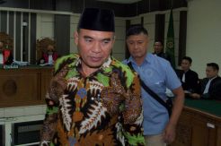 Bupati Jepara Ahmad Marzuqi Jalani Sidang Tuntutan
