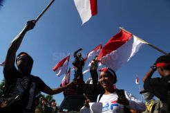 Aksi Damai Dukung Papua Tetap NKRI