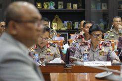 Komisi III Raker dengan Polri, Kejaksaan Agung dan Kemenkum HAM