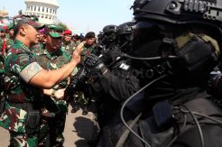 KSAD Pimpin Gelar Pasukan Latgab Dharma Yudha 2019