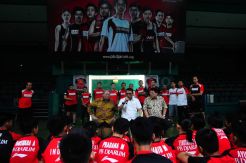 Moeldoko Kunjungi GOR PB Djarum