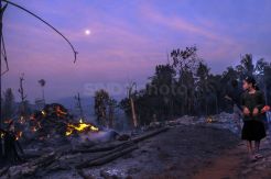 Kebakaran Hanguskan 38 Rumah Warga Baduy