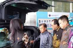 Wapres Buka Pameran Indotrans Expo 2019