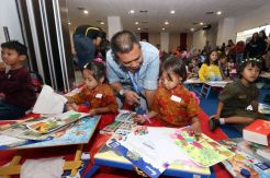 Ratusan Siswa TK Ikuti Lomba Mewarnai Pekan Raya Srikandi BFI