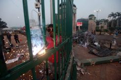 Kondisi Terkini Pasca Demo Mahasiswa di Depan Gedung DPR