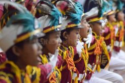 Aksi Polisi Cilik Meriahkan Hari Lalu Lintas di Mapolda Jateng