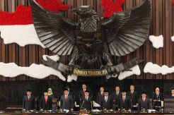 Sidang Paripurna MPR Akhir Masa Jabatan Periode 2014-2019