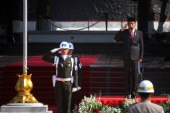 Jokowi Pimpin Upacara Hari Kesaktian Pancasila