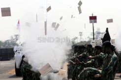 Gladi Bersih HUT Ke-74 TNI