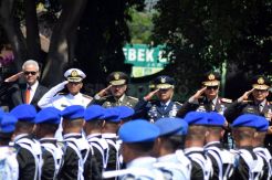 Perayaan HUT Ke-74 TNI di Ambarawa Berlangsung Meriah