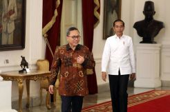 Zulkifli Hasan Temui Jokowi di Istana
