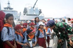KRI Teluk Banten-516 Open Ship di Pelabuhan Tanjung Emas Semarang