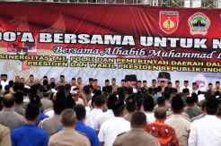 Ribuan Prajurit TNI/Polri Doakan Kelancaran Pelantikan Presiden-Wapres