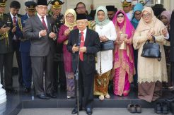 Maruf Amin Pimpin Doa Bersama Sebelum Meninggalkan Kediaman
